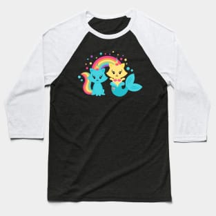 Meowgical Kittens Baseball T-Shirt